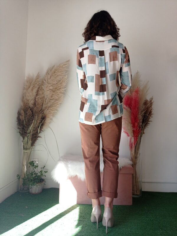 Pantaloni Morbidi a Sigaretta in Cotone - Stile Elegante per Primavera/Estate - Disponibili in Marrone Bruciato, Nero e Bianco