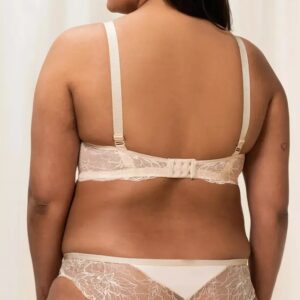 Reggiseno Non Imbottito con Ferretto - Seconda Pelle in Pizzo e Tulle