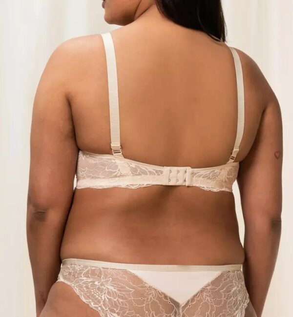 Reggiseno Non Imbottito con Ferretto - Seconda Pelle in Pizzo e Tulle