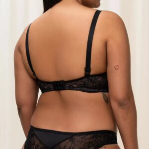 Reggiseno Non Imbottito con Ferretto - Seconda Pelle in Pizzo e Tulle