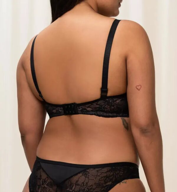 Reggiseno Non Imbottito con Ferretto - Seconda Pelle in Pizzo e Tulle