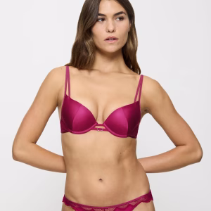 Reggiseno Push-Up in Pizzo Italiano con Ferretto
