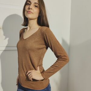 Maglia Lurex in Misto Viscosa taglia unica