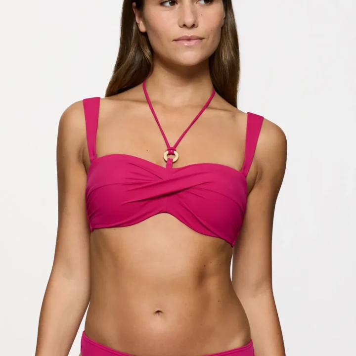 top bikini senza spalline