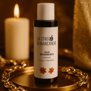 Olio Detergente Struccante Viso – Mandorle, Karité Bio & Vitamina E | Pelli Sensibili, Secche e Mature 100 ml