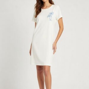 Camicia da Notte Donna in Cotone Morbido | Fresca e Traspirante