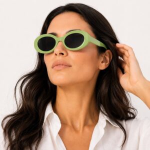 Occhiali da sole donna Emanuela Biffoli indossati