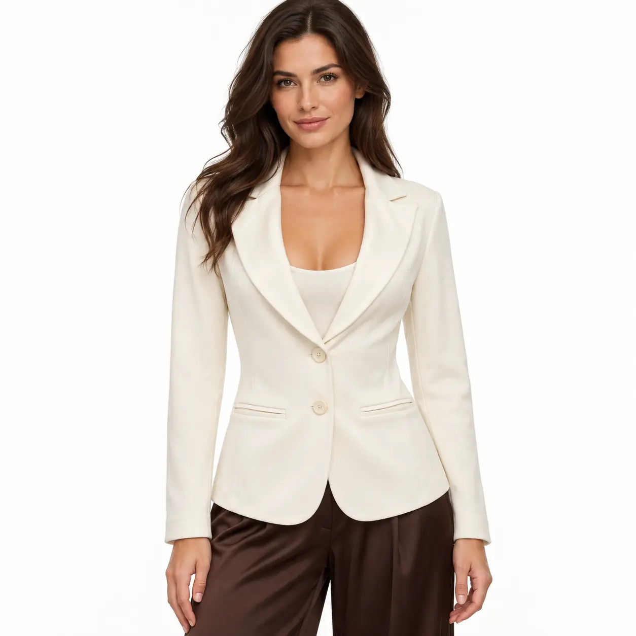 blazer-donna-avorio-punto-milano-fronte