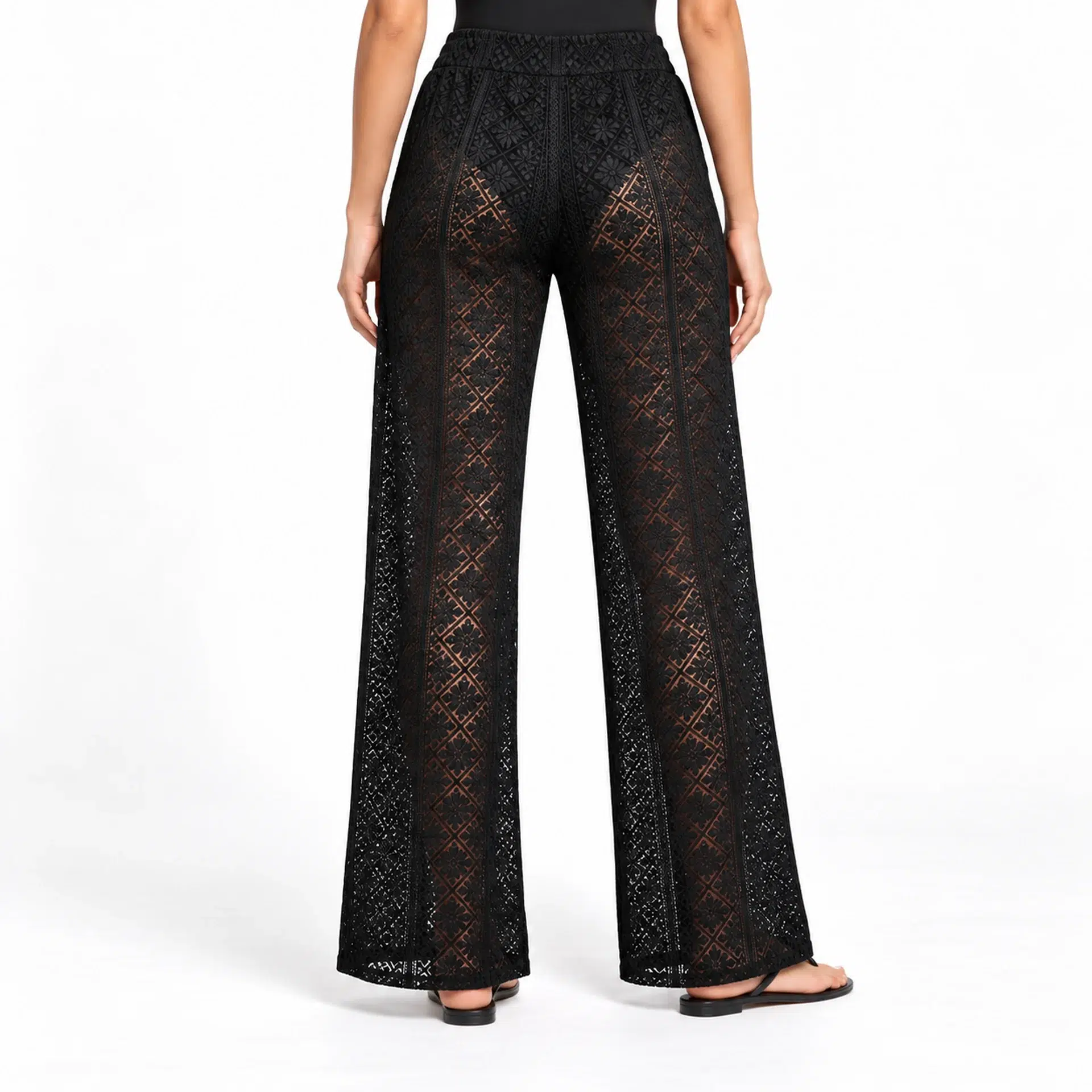 pantaloni-copricostume-neri-pizzo-retro