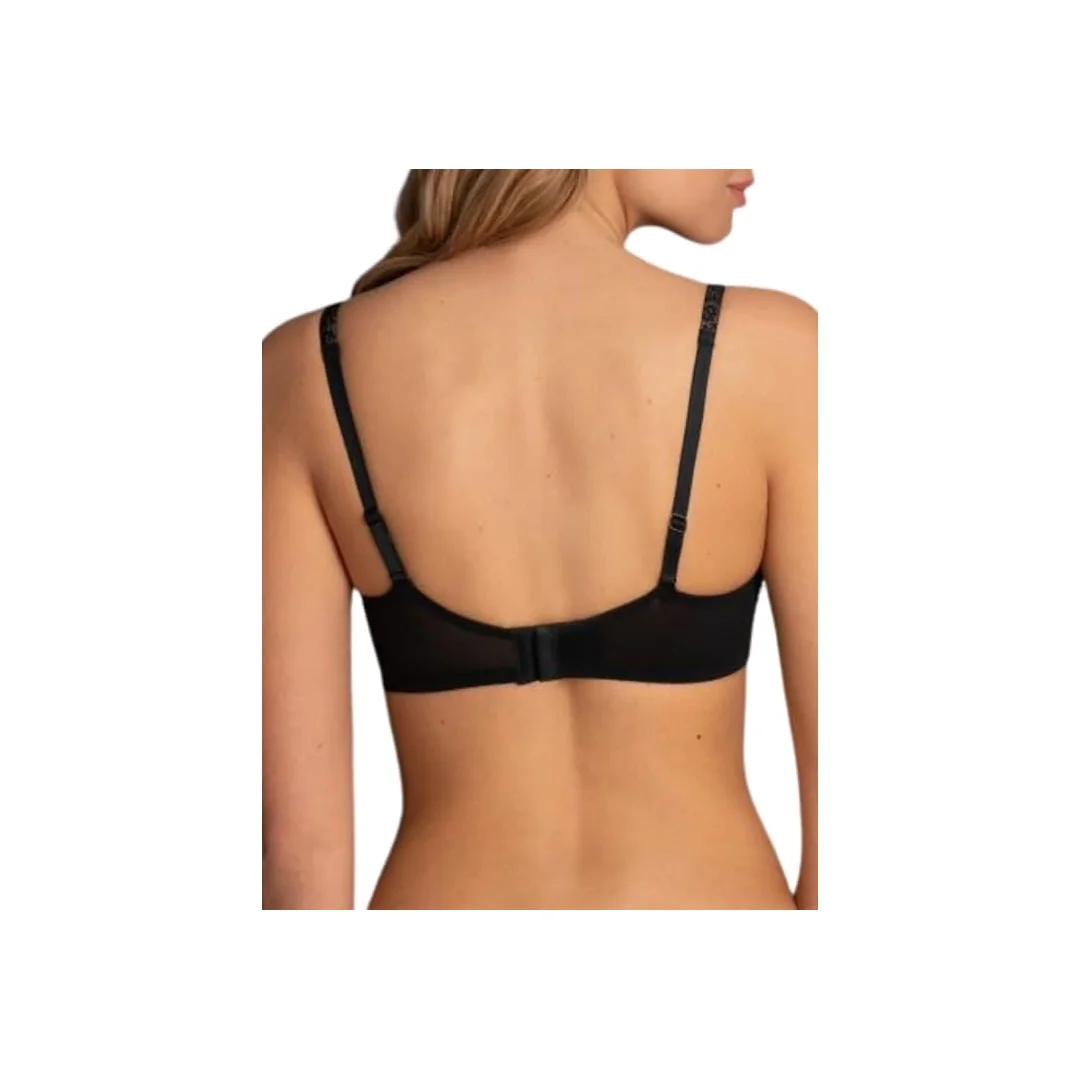 Reggiseno con Ferretto in Pizzo Floreale e Coppe Contenitive – vista 5